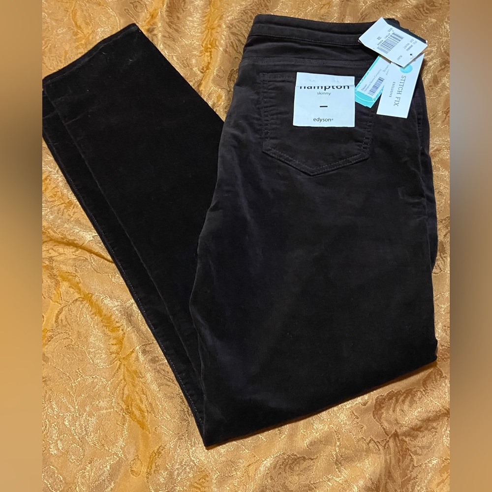 Edyson brown corduroy NWT